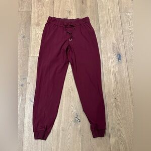 Lululemon Athletica Maroon Joggers